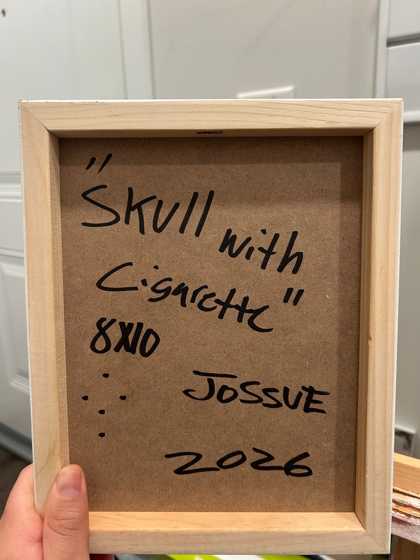 Skull With Cigarette